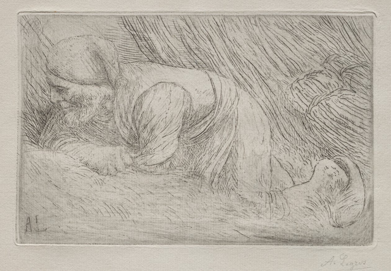 Fagot sběrači od Alphonse Legros