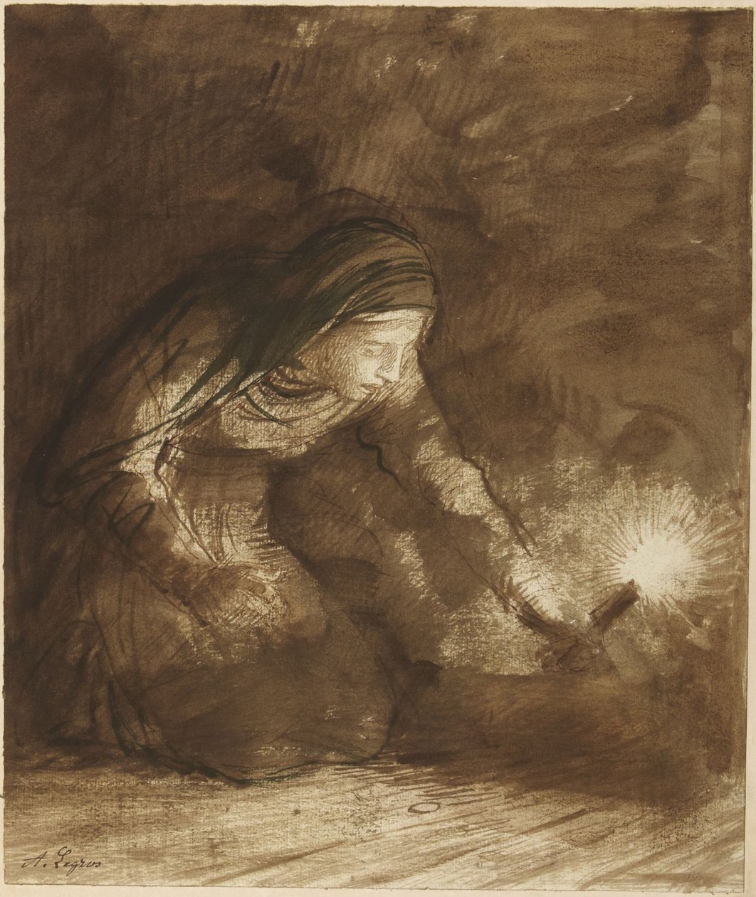 Ztracený stříbrný kousek od Alphonse Legros