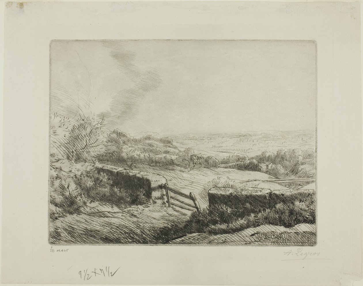 Luční brána od Alphonse Legros