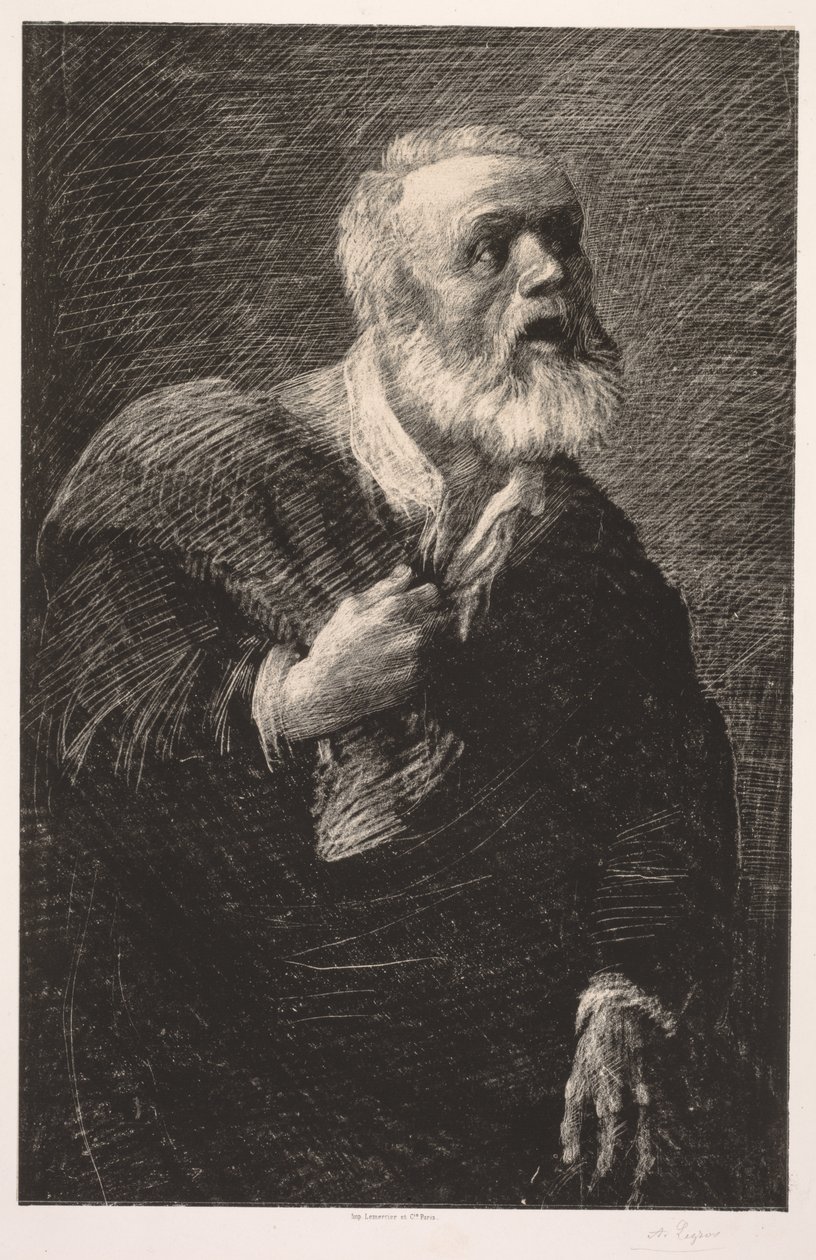 Noční křikloun. od Alphonse Legros