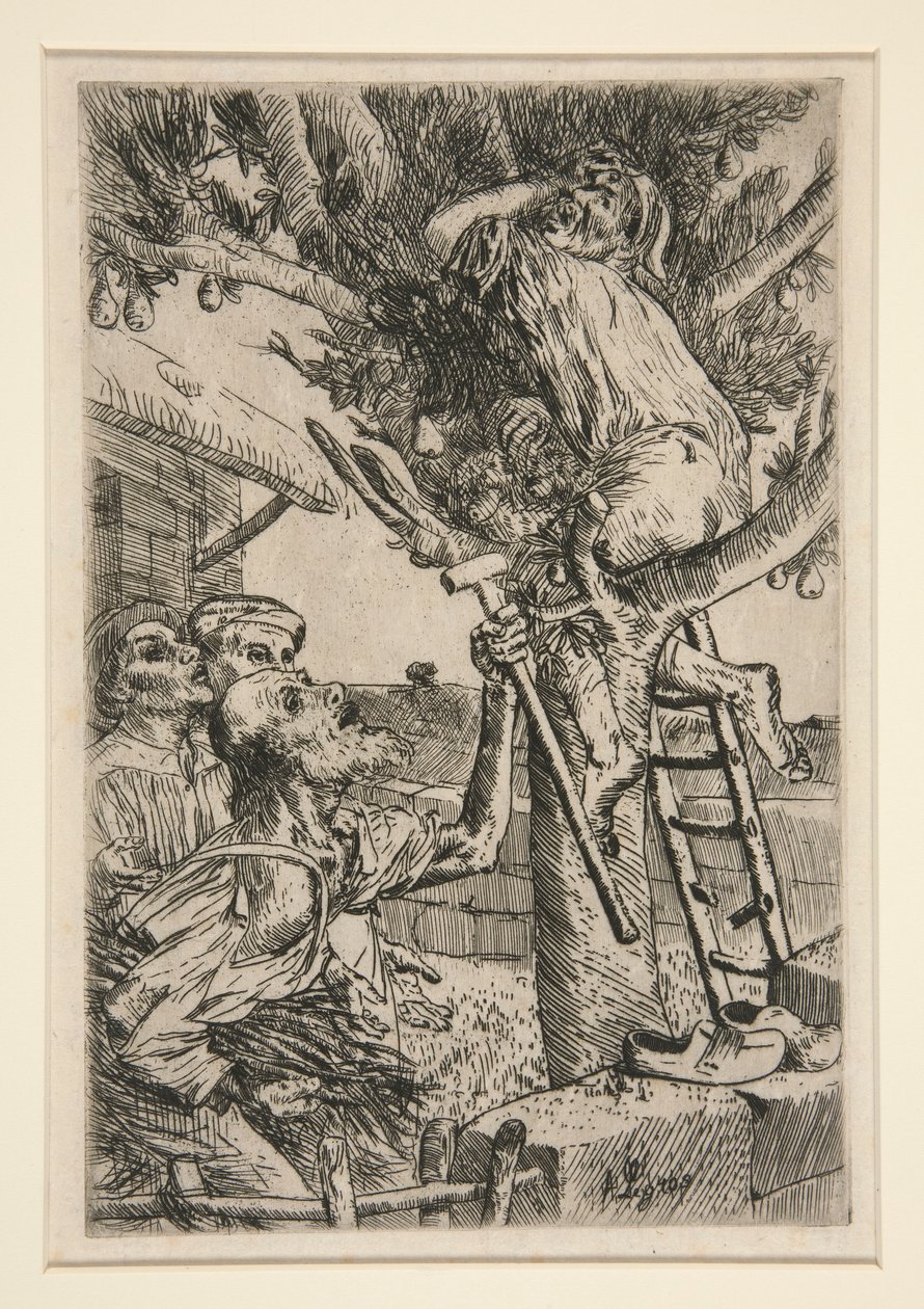 Zloděj hrušek, č. 2 od Alphonse Legros
