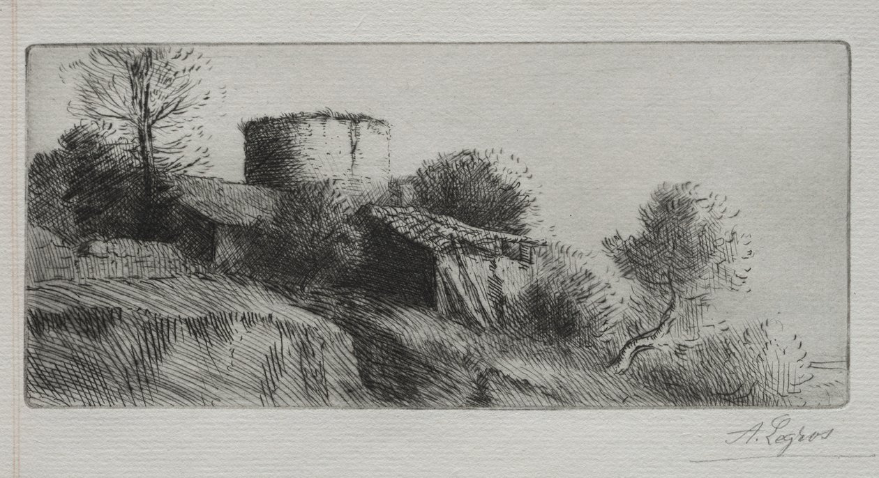 Holubí věž od Alphonse Legros