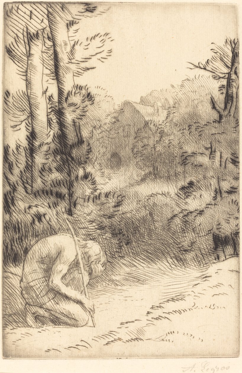 Marnotratný syn, 2. deska od Alphonse Legros