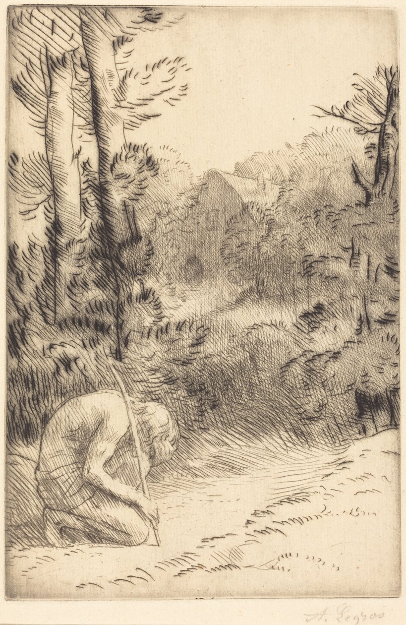 The Prodigal Son, 2. deska (Ztracený syn) od Alphonse Legros