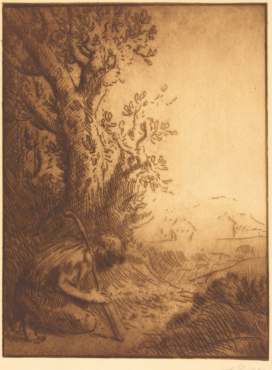 Marnotratný syn, 4. deska (Marnotratný syn) od Alphonse Legros