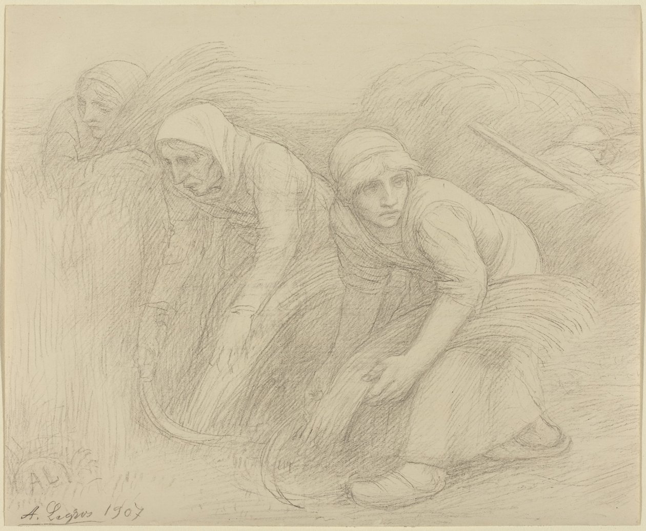 Ženci od Alphonse Legros
