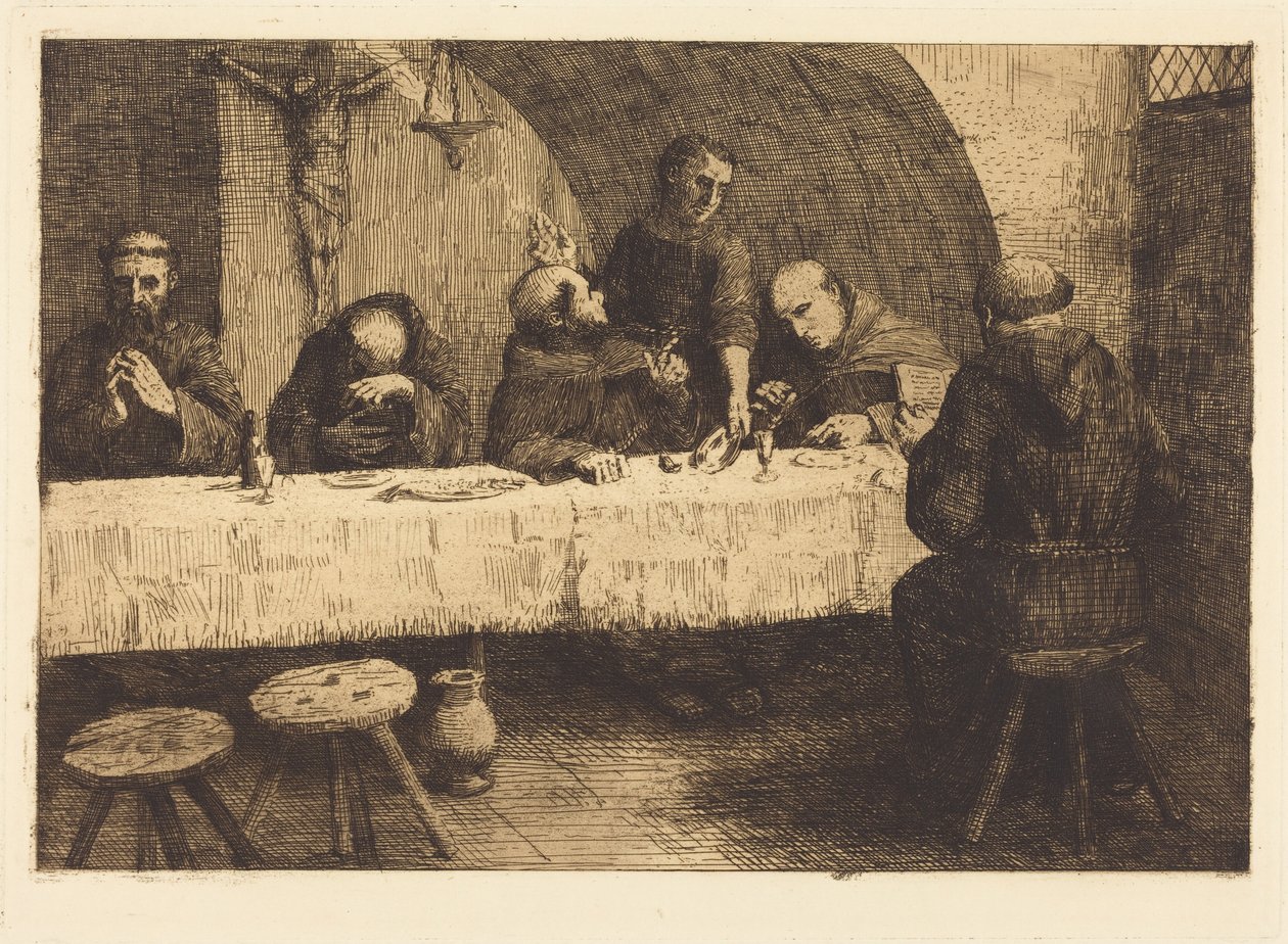 Jídelna (Le refectoire) od Alphonse Legros