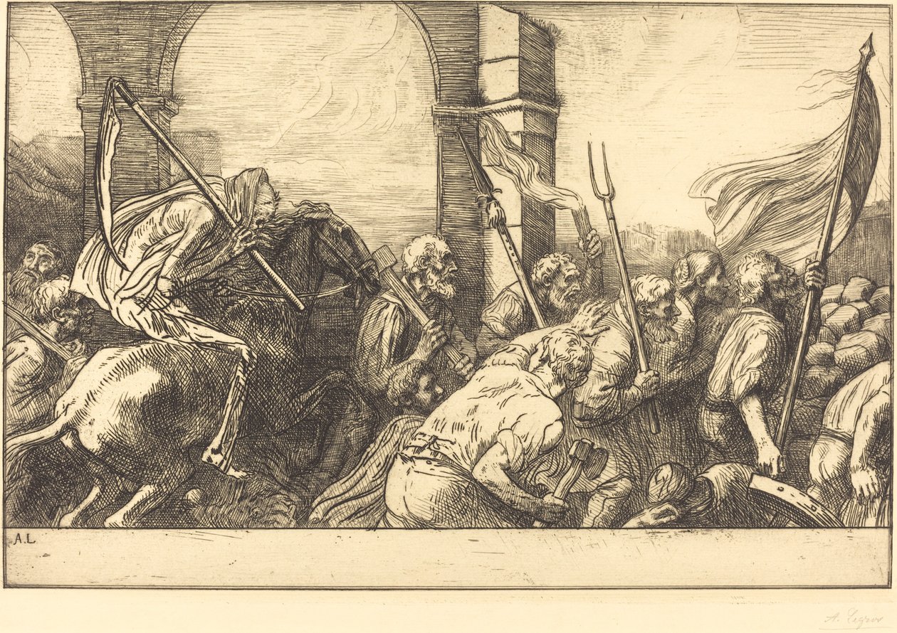 Triumph of Death: Departure Triumph of Death: The Departure. od Alphonse Legros