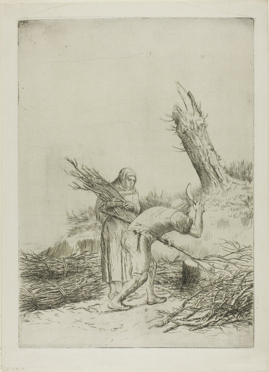 Twig-Makers od Alphonse Legros
