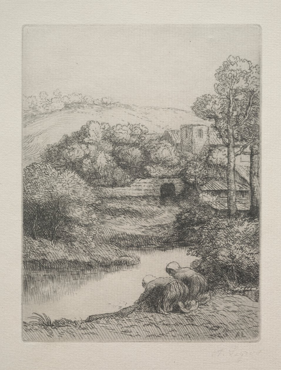 The Wash House od Alphonse Legros