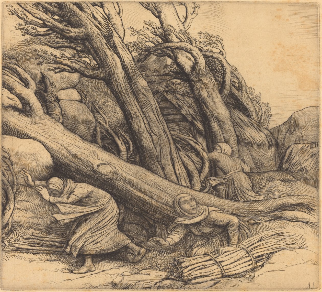 Tornado (Le typhon) od Alphonse Legros