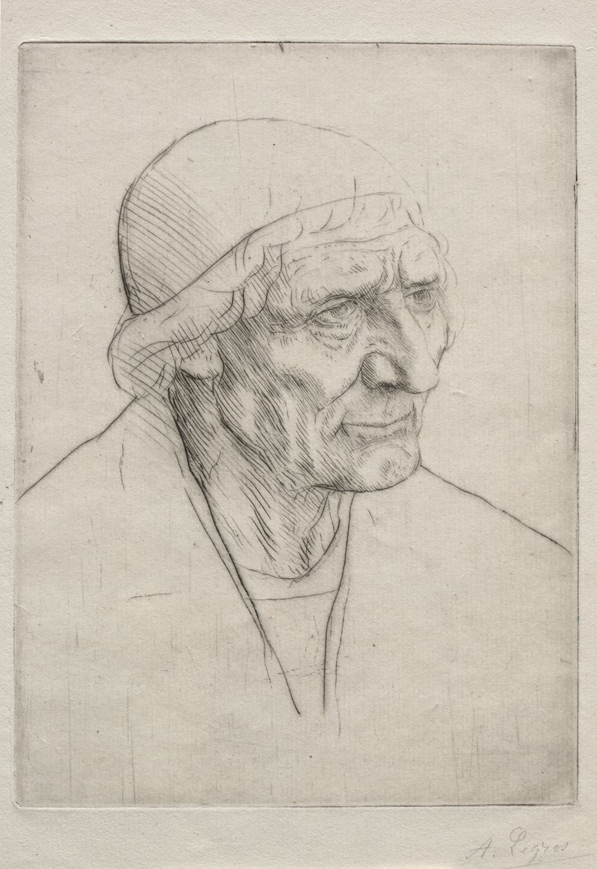 Blessing Head od Alphonse Legros