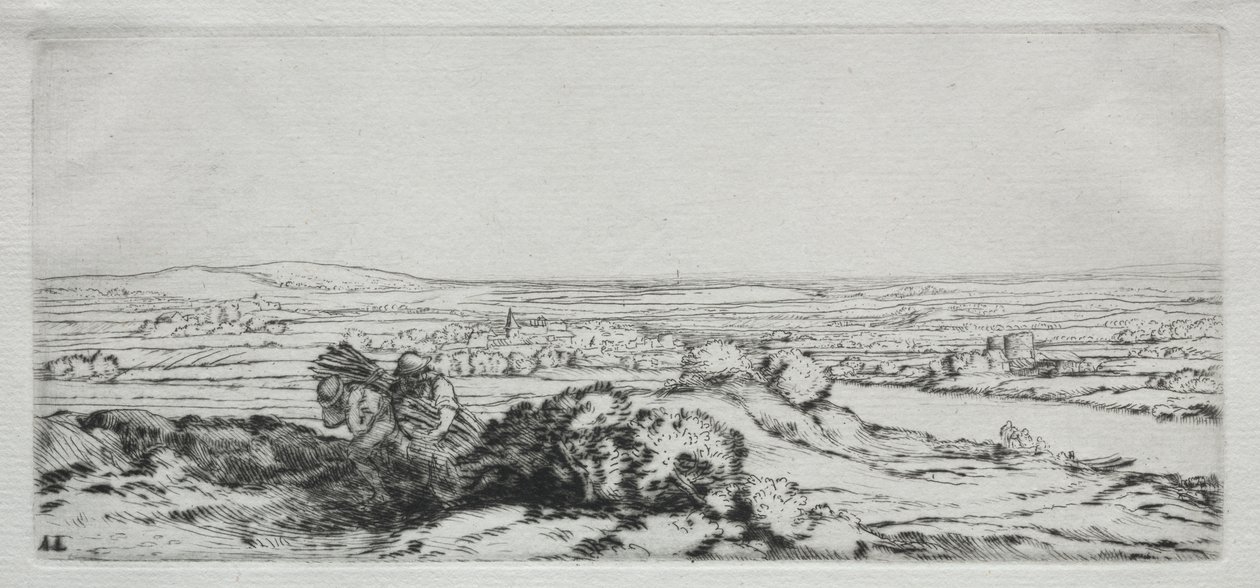 Valley of the Dunes (Údolí dun) od Alphonse Legros