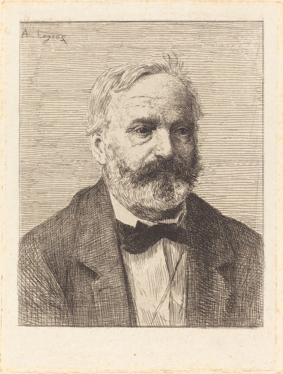 Victor Hugo, 1. deska. od Alphonse Legros
