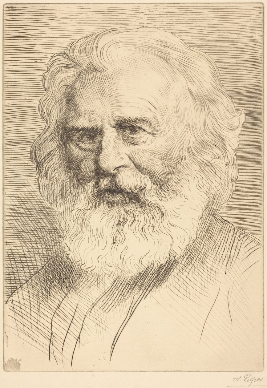 W. H. Longfellow, 1. ilustrace od Alphonse Legros