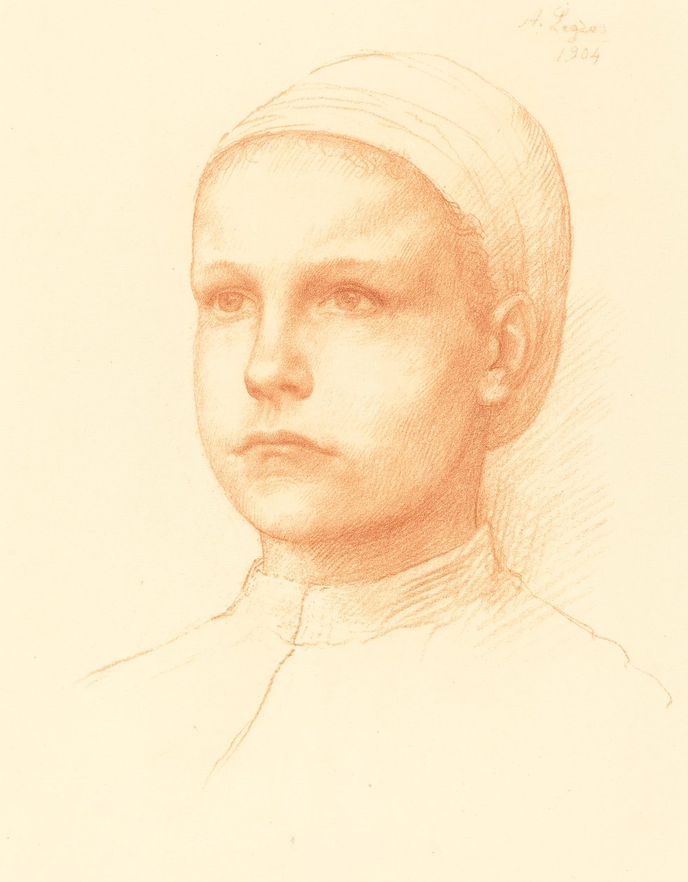 Mladý rolník od Alphonse Legros