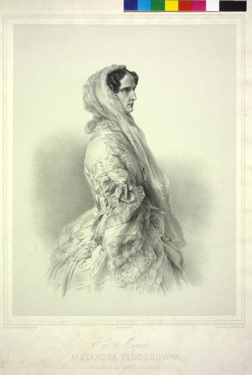 Pruská princezna Charlotte od Alphonse Leon Noel