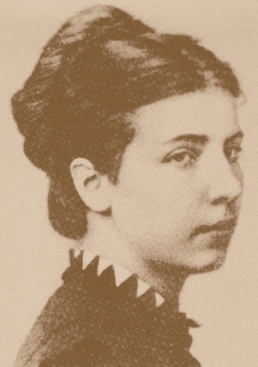 Yelisaveta Lukinichna Dmitrieva, rozená Kusheleva 1850-1918, 1871 od Alphonse Liebert