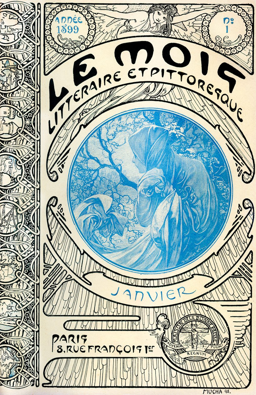 Závěsný od Alphonse Mucha