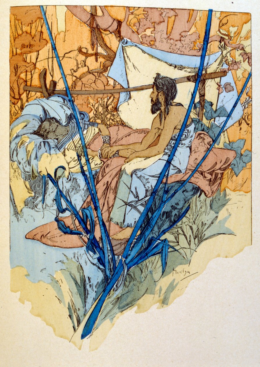 Závěsný od Alphonse Mucha