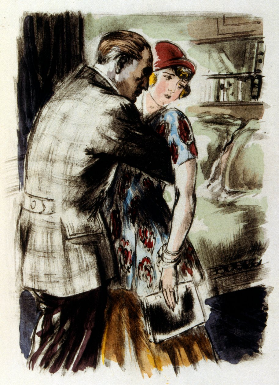 Ilustrace alphonse Muchy ke knize 