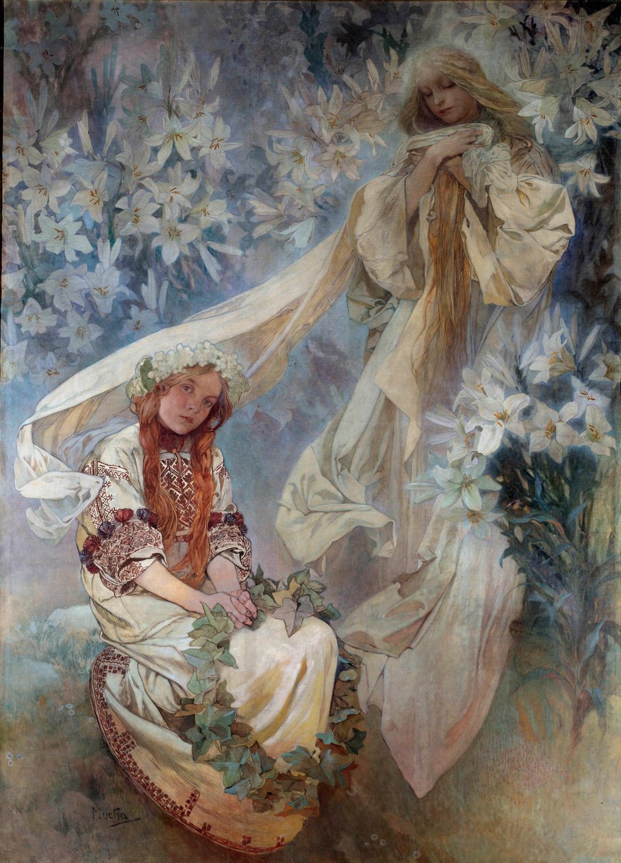 Závěsný od Alphonse Mucha
