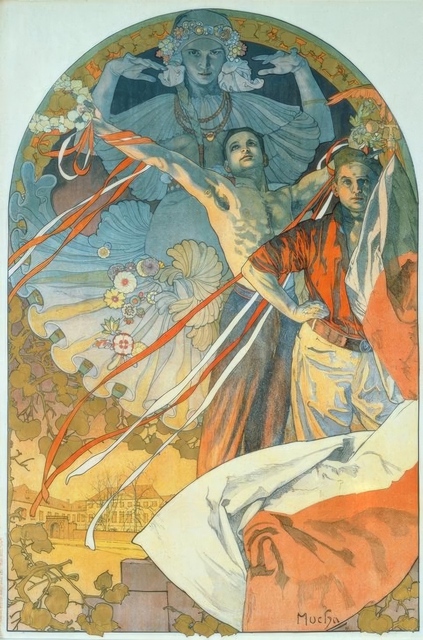 8. Sokolský festival od Alphonse Mucha