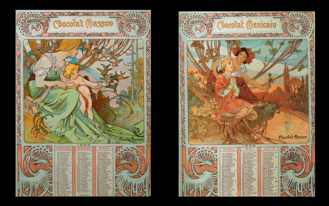 Čokoláda Masson od Alphonse Mucha