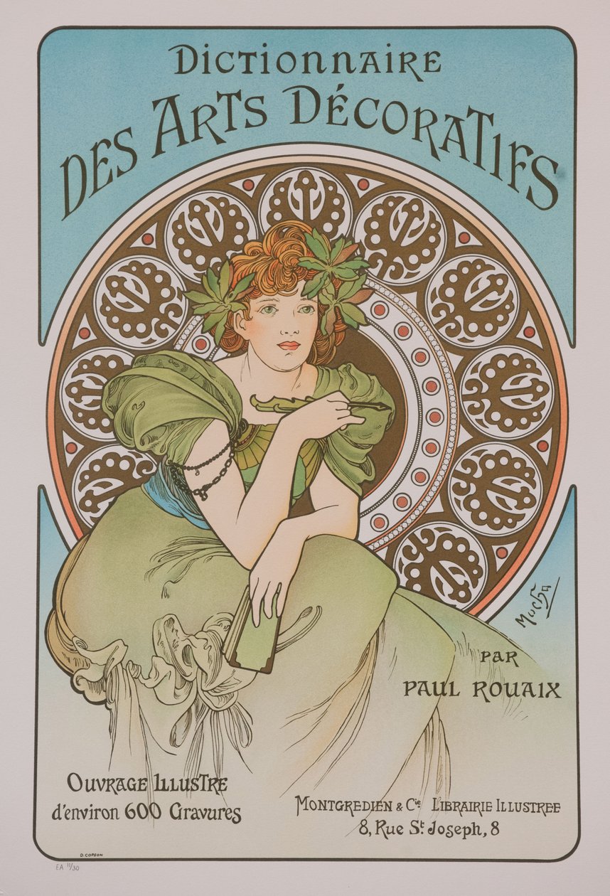 Slovník dekorativních umění, 1902. od Alphonse Mucha