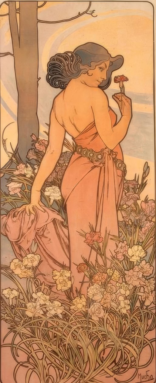 Karafiát od Alphonse Mucha