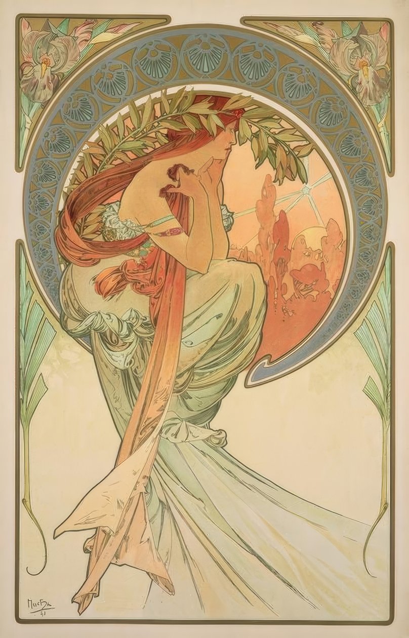 Poezie od Alphonse Mucha