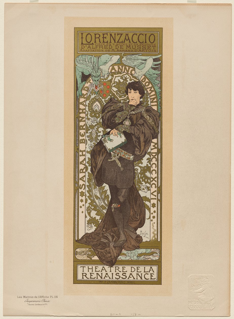 Lorenzaccio od Alphonse Mucha