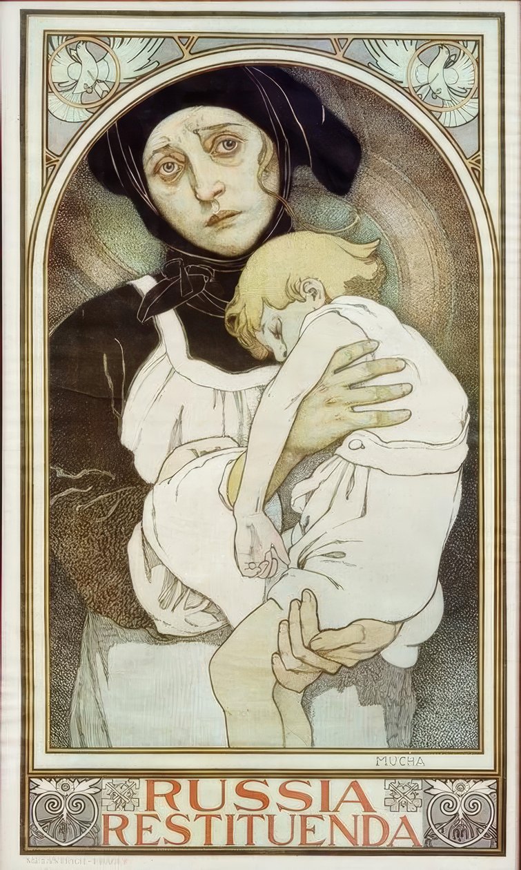 Rusko má být obnoveno od Alphonse Mucha