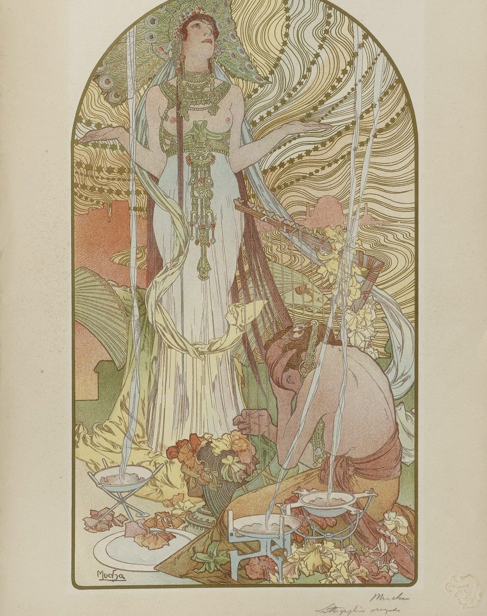 Salammbô od Alphonse Mucha