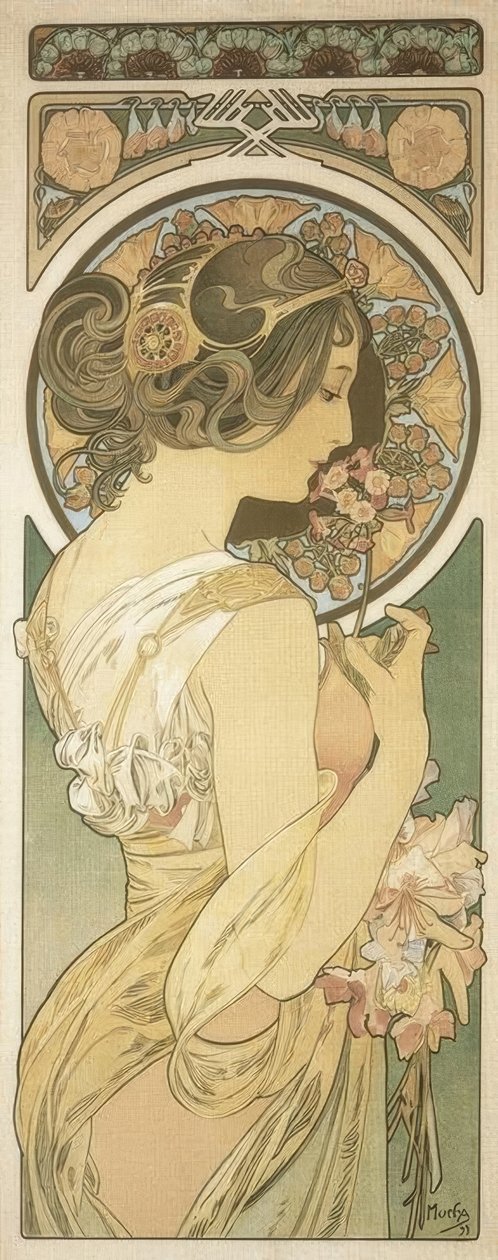 Pastýř od Alphonse Mucha