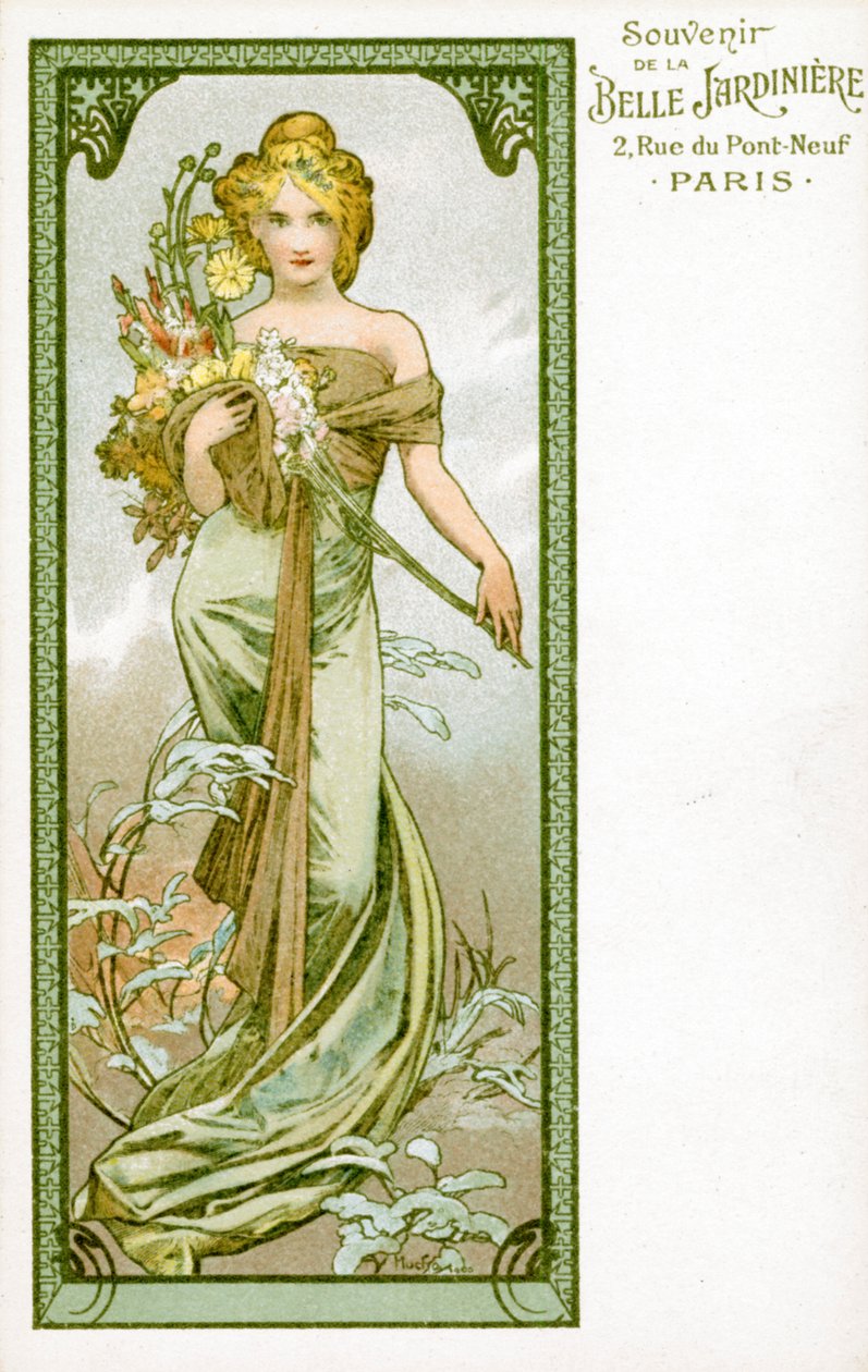 "Jaro", 1896 od Alphonse Mucha