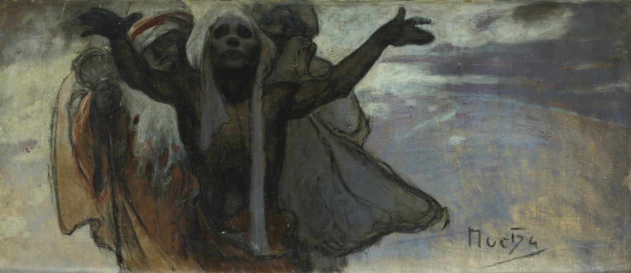 Studie ke Slovanské epopeji od Alphonse Mucha