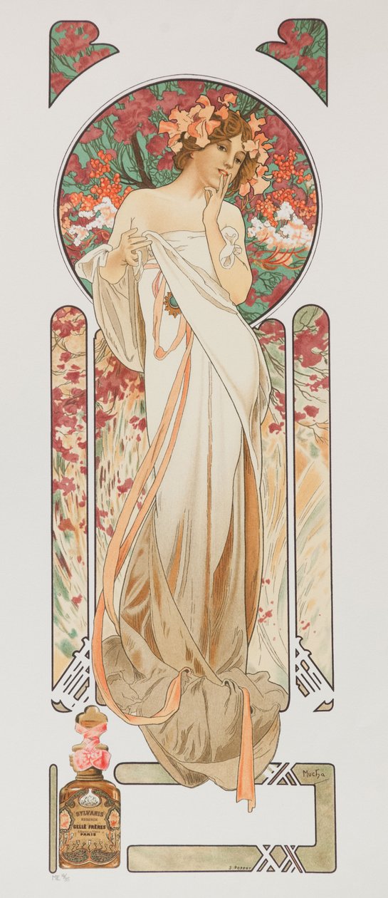 Sylvania Essence, 1899. od Alphonse Mucha
