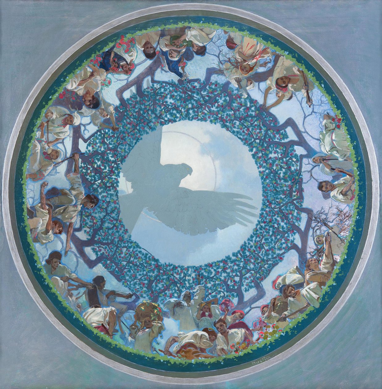Slovanská jednota, 1910-1911 od Alphonse Mucha