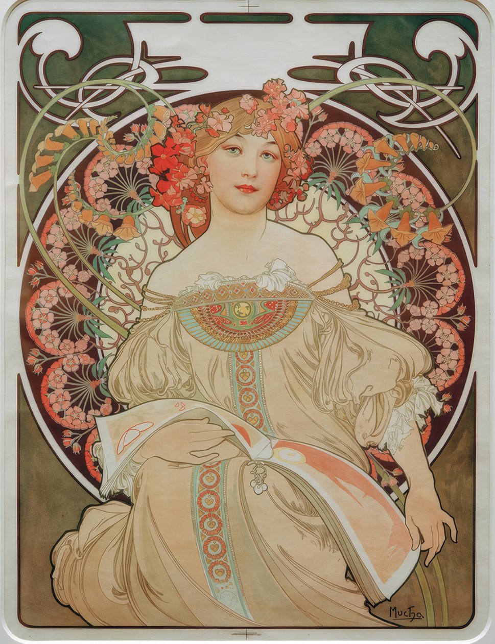 Snění od Alphonse Mucha