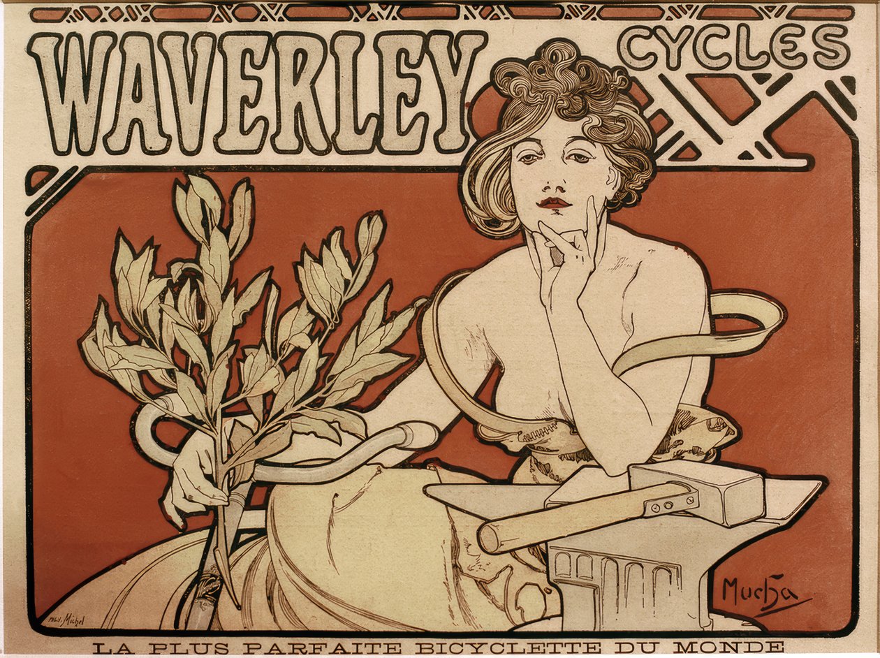 Waverleyovy cykly od Alphonse Mucha
