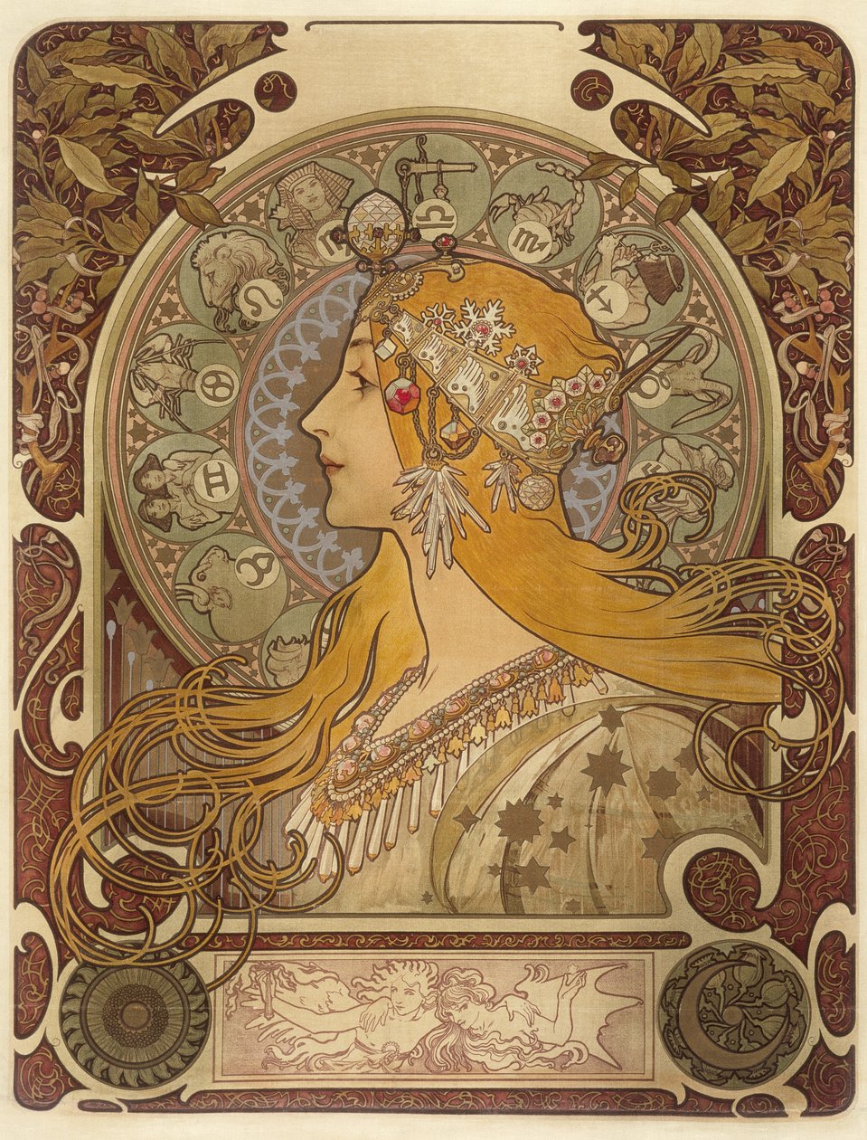 Zvěrokruh od Alphonse Mucha