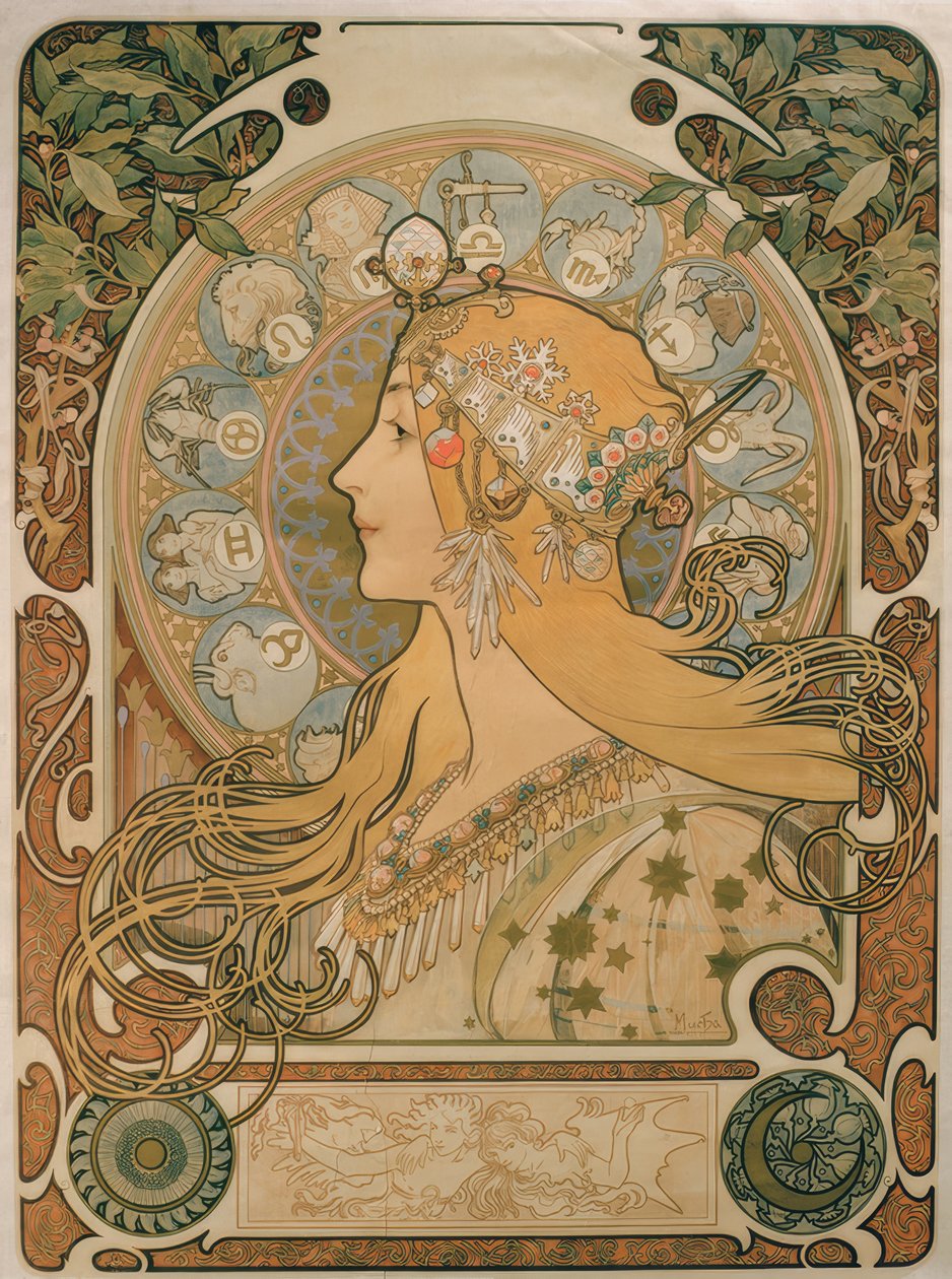 Zvěrokruh od Alphonse Mucha
