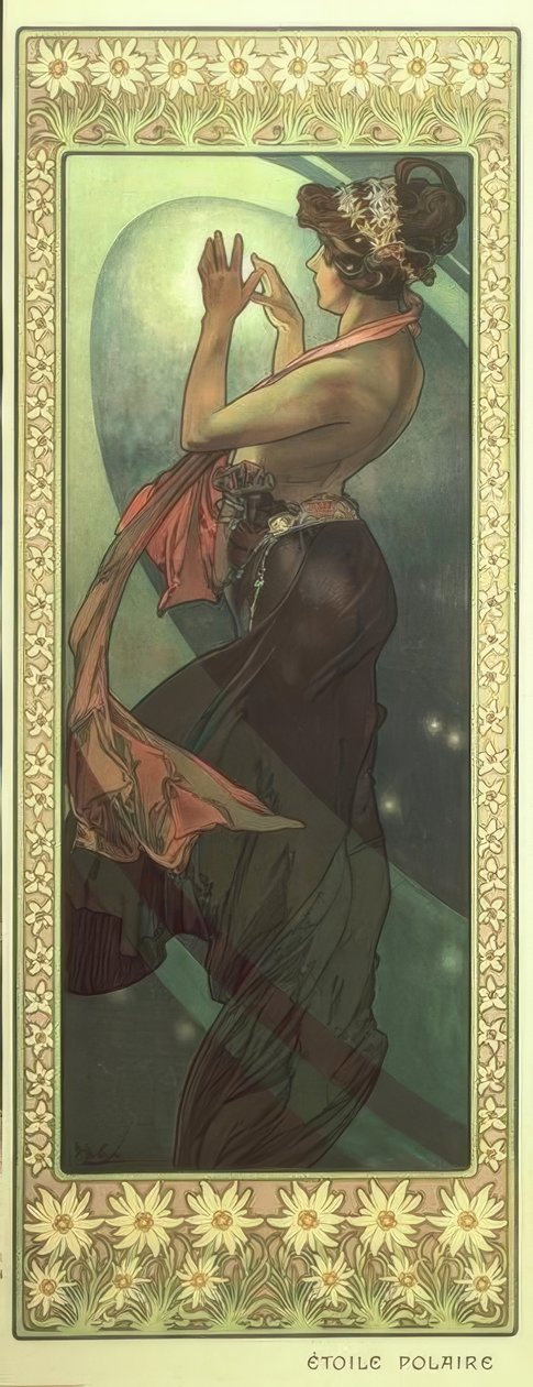 Severní hvězda od Alphonse Mucha