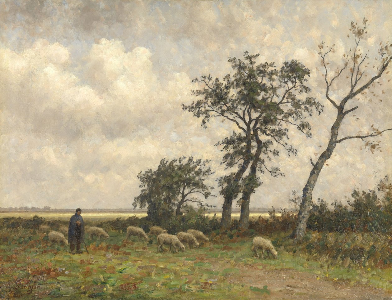 Krajina v Drenthe od Alphonse Stengelin