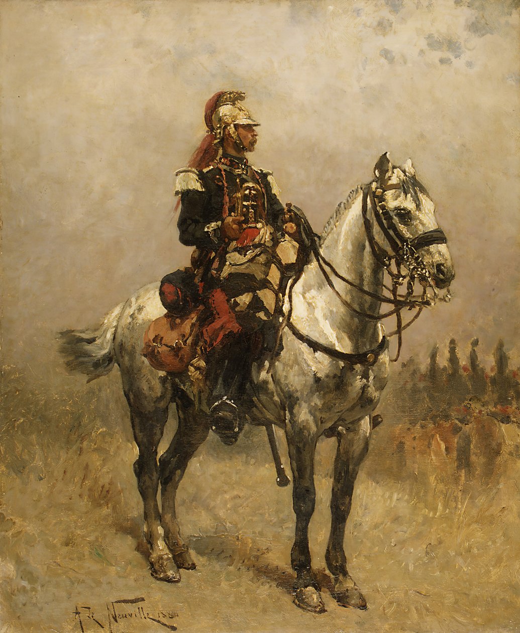 Kavalerista, 1884. od Alphonse de Neuville