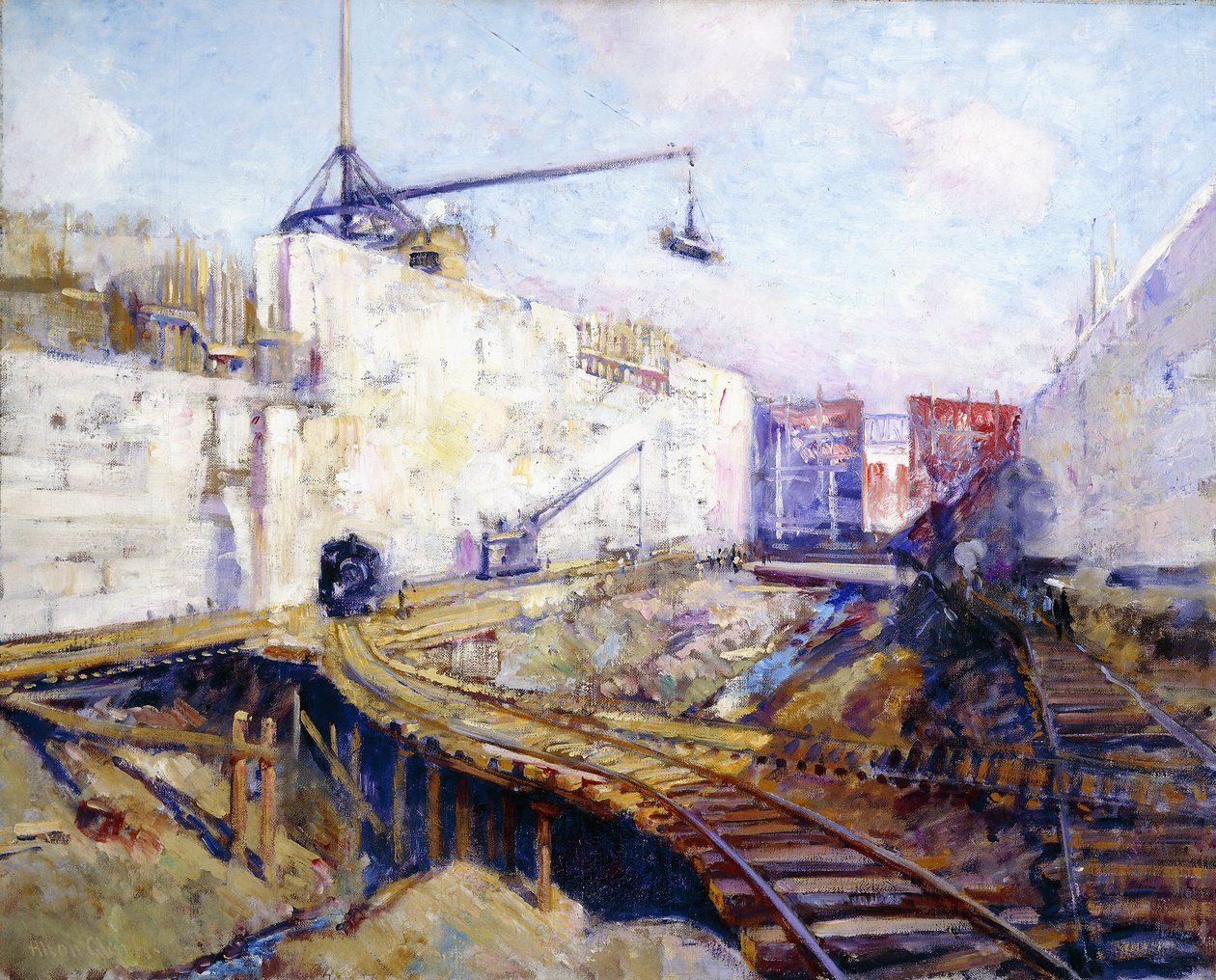 V zámku, Miraflores od Alson Skinner Clark