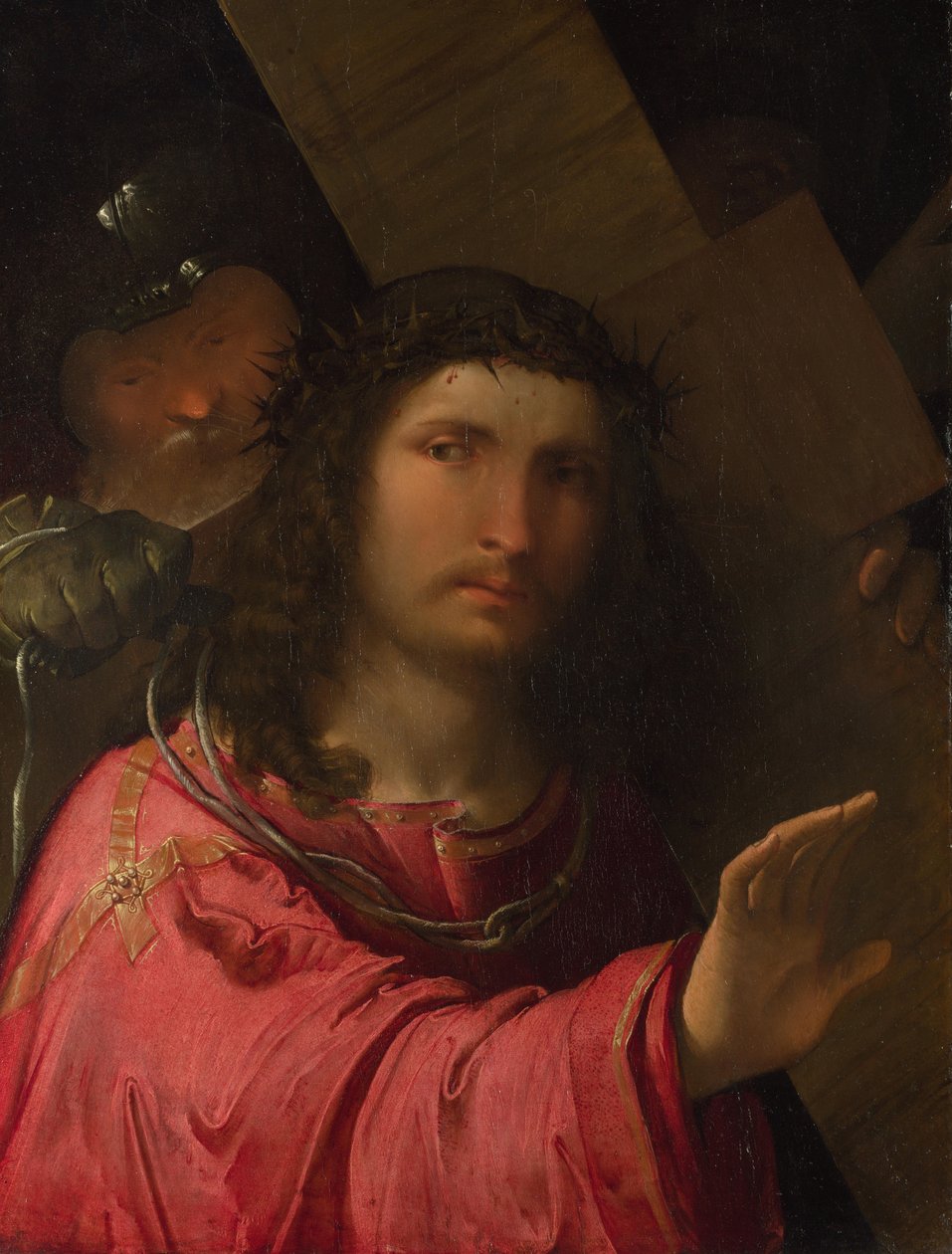 Kristus nesoucí kříž, cca 1515 od Altobello Melone