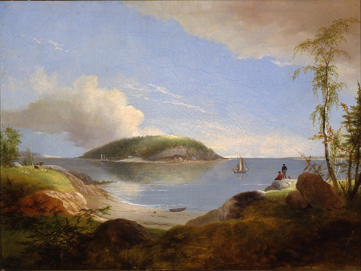 Suvenýr z Bear Island, Maine, 1850 od Alvan Fisher