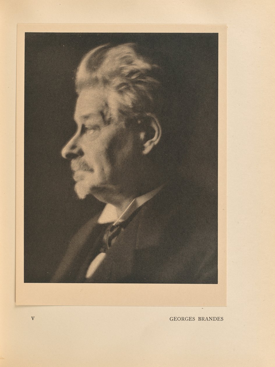 George Brandes od Alvin Langdon Coburn